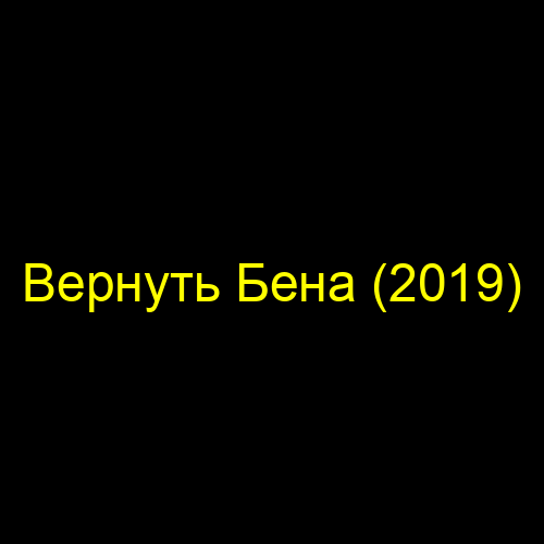 Вернуть Бена (2019)