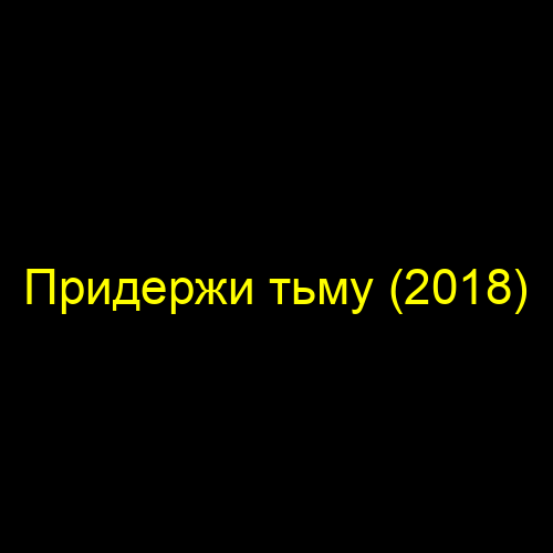 Придержи тьму (2018)