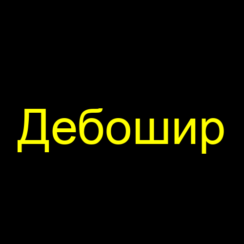 Дебошир