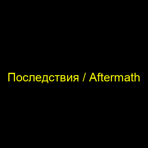 Последствия / Aftermath