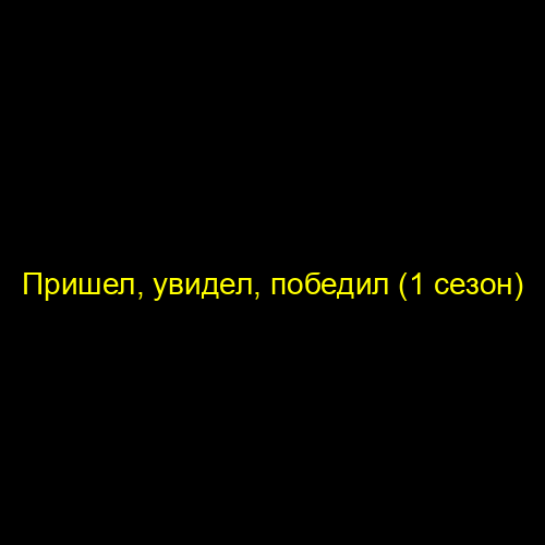 Пришел, увидел, победил (1 сезон)